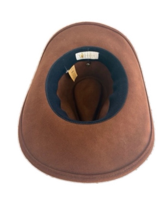 Freya Haven Wool Felt Western Hat Toffee Brown S/M NWOT main image 5